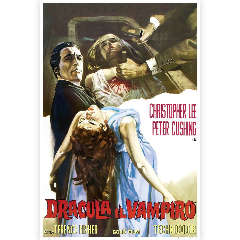 HAMMER HORROR ハマーホラー - Dracula di Vampiro / ポスター - PGS
